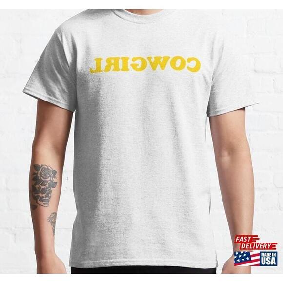 Other - Reverse Cowgirl Yellow Classic Tshirt